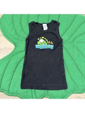 Taj Clubhouse Hawaii Toddler 4T 5T Aloha Spirit Black Ribbed Tank Top